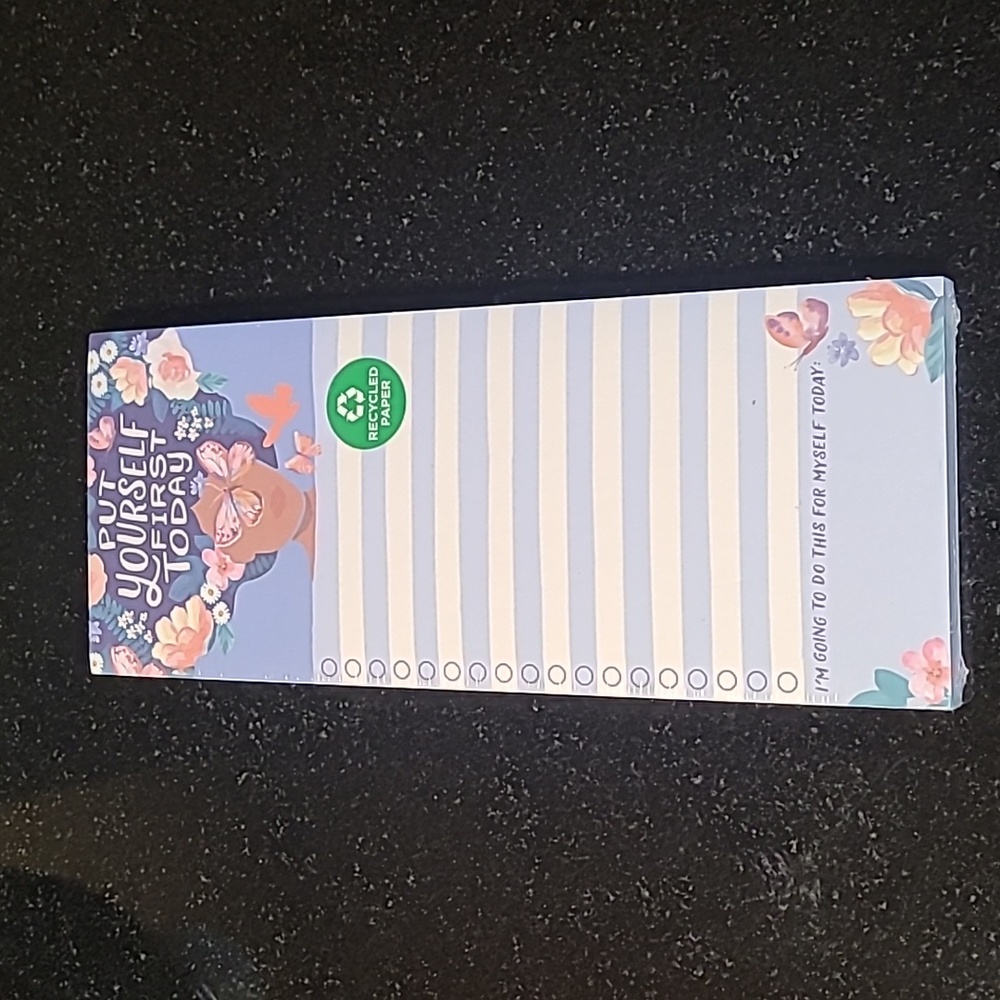 Black Woman Motivationall Note Pad